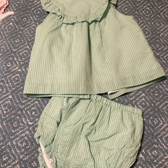 JANIE & JACK TODDLER GIRLS OUTFIT/DRESS - Size 12-18 months - Picture 3 of 8